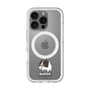 スリムプロテクションプレミアムケース with MagSafe［ BUDOG - モノクロ ］
