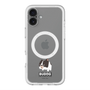 スリムプロテクションプレミアムケース with MagSafe［ BUDOG - モノクロ ］