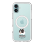 スリムプロテクションプレミアムケース with MagSafe［ BUDOG - モノクロ ］