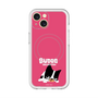 スリムプロテクションプレミアムケース with MagSafe［ BUDOG - ピンク ］