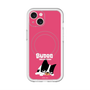 スリムプロテクションプレミアムケース with MagSafe［ BUDOG - ピンク ］