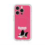 スリムプロテクションプレミアムケース with MagSafe［ BUDOG - ピンク ］
