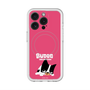スリムプロテクションプレミアムケース with MagSafe［ BUDOG - ピンク ］