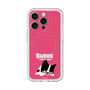 スリムプロテクションプレミアムケース with MagSafe［ BUDOG - ピンク ］
