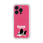 スリムプロテクションプレミアムケース with MagSafe［ BUDOG - ピンク ］