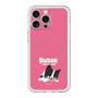 スリムプロテクションプレミアムケース with MagSafe［ BUDOG - ピンク ］