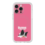 スリムプロテクションプレミアムケース with MagSafe［ BUDOG - ピンク ］
