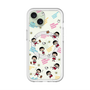 スリムプロテクションプレミアムケース with MagSafe［ ちびまる子ちゃん - 総柄B ］