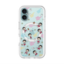 スリムプロテクションプレミアムケース with MagSafe［ ちびまる子ちゃん - 総柄B ］