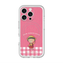 スリムプロテクションプレミアムケース with MagSafe［ ちびまる子ちゃん - ピンクチェック ］