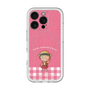 スリムプロテクションプレミアムケース with MagSafe［ ちびまる子ちゃん - ピンクチェック ］