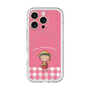 スリムプロテクションプレミアムケース with MagSafe［ ちびまる子ちゃん - ピンクチェック ］