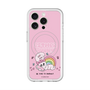 スリムプロテクションプレミアムケース with MagSafe［ エスターバニー - Rainbow - Pink ］