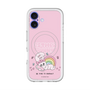 スリムプロテクションプレミアムケース with MagSafe［ エスターバニー - Rainbow - Pink ］