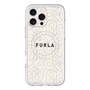 スリムプロテクションプレミアムケース with MagSafe［ FURLA - SIGNATURE-01 ］