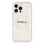 スリムプロテクションプレミアムケース with MagSafe［ FURLA - SIGNATURE-01 ］