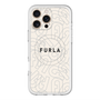スリムプロテクションプレミアムケース with MagSafe［ FURLA - SIGNATURE-01 ］