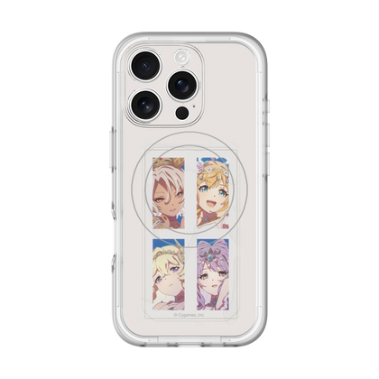 スリムプロテクションプレミアムケース with MagSafe［ プリンセスコネクト！Re:Dive - Grand Cru Royal 召しませ！ハートフルコース ］