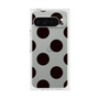 プレミアムスクエアケース［ シンプルドット - Black ］