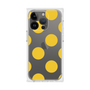 プレミアムスクエアケース［ シンプルドット - Yellow ］