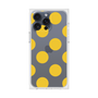 プレミアムスクエアケース［ シンプルドット - Yellow ］