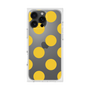 プレミアムスクエアケース［ シンプルドット - Yellow ］