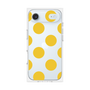 プレミアムスクエアケース［ シンプルドット - Yellow ］