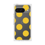 プレミアムスクエアケース［ シンプルドット - Yellow ］