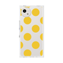 プレミアムスクエアケース［ シンプルドット - Yellow ］