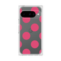 プレミアムスクエアケース［ シンプルドット - Pink ］