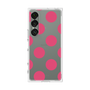 プレミアムスクエアケース［ シンプルドット - Pink ］