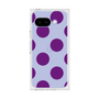 プレミアムスクエアケース［ シンプルドット - Purple ］