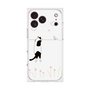 プレミアムスクエアケース［ 夢中に覗く三毛ねこ ］