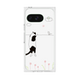 プレミアムスクエアケース［ 夢中に覗く三毛ねこ ］
