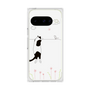 プレミアムスクエアケース［ 夢中に覗く三毛ねこ ］