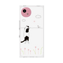 プレミアムスクエアケース［ 夢中に覗く三毛ねこ ］
