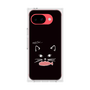 プレミアムスクエアケース［ 食いしん坊なねこ - Black ］