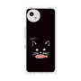 プレミアムスクエアケース［ 食いしん坊なねこ - Black ］
