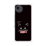 プレミアムスクエアケース［ 食いしん坊なねこ - Black ］