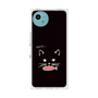 プレミアムスクエアケース［ 食いしん坊なねこ - Black ］