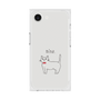 プレミアムスクエアケース［ 蝶ネクタイねこ - White ］