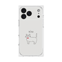 プレミアムスクエアケース［ 蝶ネクタイねこ - White ］