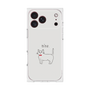 プレミアムスクエアケース［ 蝶ネクタイねこ - White ］