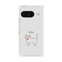 プレミアムスクエアケース［ 蝶ネクタイねこ - White ］
