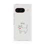 プレミアムスクエアケース［ 蝶ネクタイねこ - White ］