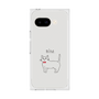 プレミアムスクエアケース［ 蝶ネクタイねこ - White ］
