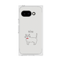 プレミアムスクエアケース［ 蝶ネクタイねこ - White ］