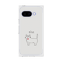 プレミアムスクエアケース［ 蝶ネクタイねこ - White ］