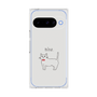 プレミアムスクエアケース［ 蝶ネクタイねこ - White ］