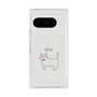 プレミアムスクエアケース［ 蝶ネクタイねこ - White ］